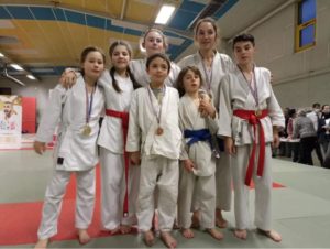 Les jeunes du cercle shito ryu